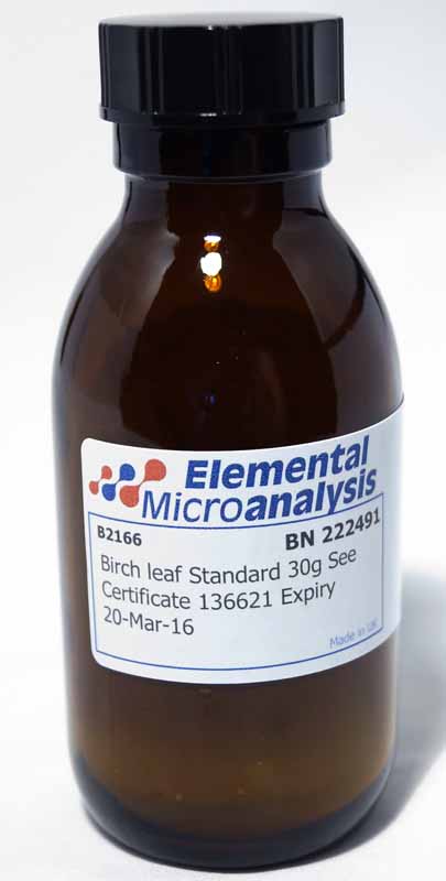 Birch leaf Standard 30g See Certificate 304941 Expiry 19-Mar-25